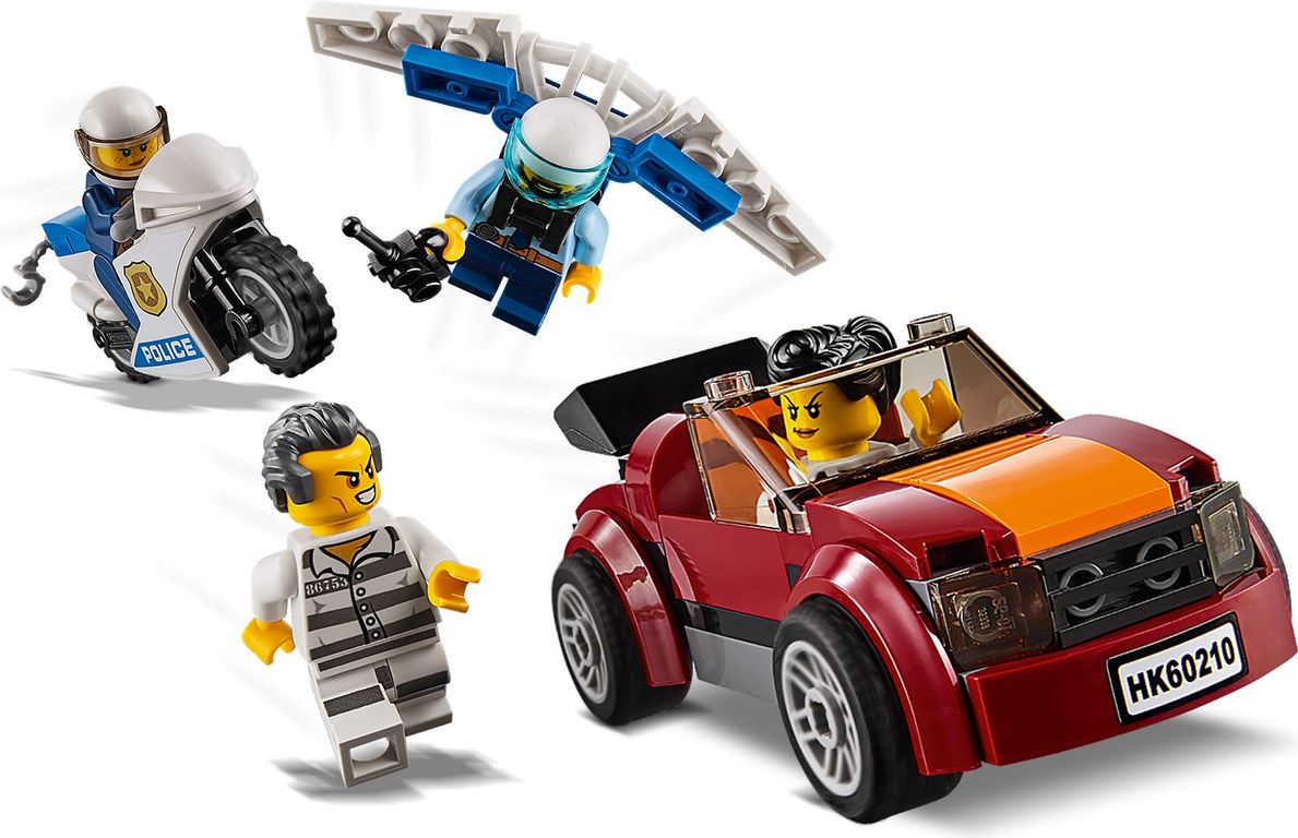 LEGO® City Luchtpolitie luchtmachtbasis componenten