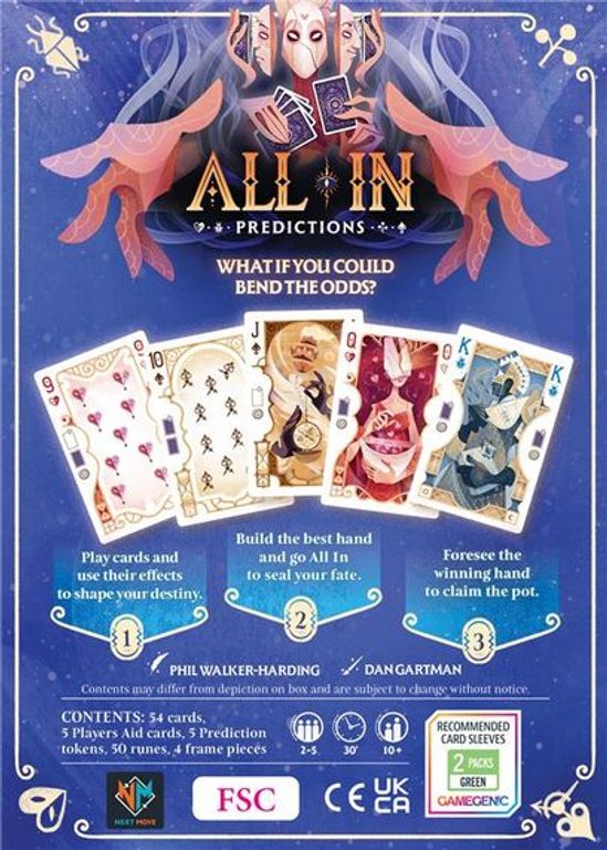 All In: Predictions dos de la boîte