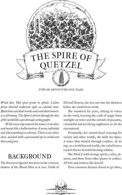 Forbidden Lands - The Spire of Quetzel Scenario Compendium manuale