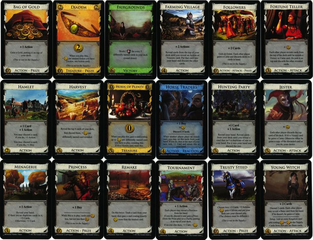 Dominion: Cornucopia cards