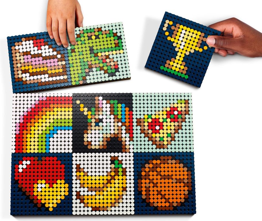 LEGO® Art Art Project - Create Together components