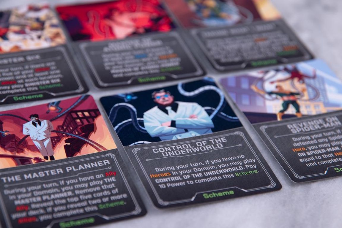 Marvel Villainous: Twisted Ambition cartes