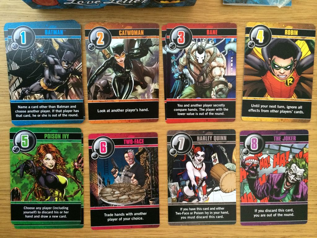 Love Letter: Batman cartes