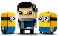 LEGO® BrickHeadz™ Gru, Stuart and Otto components