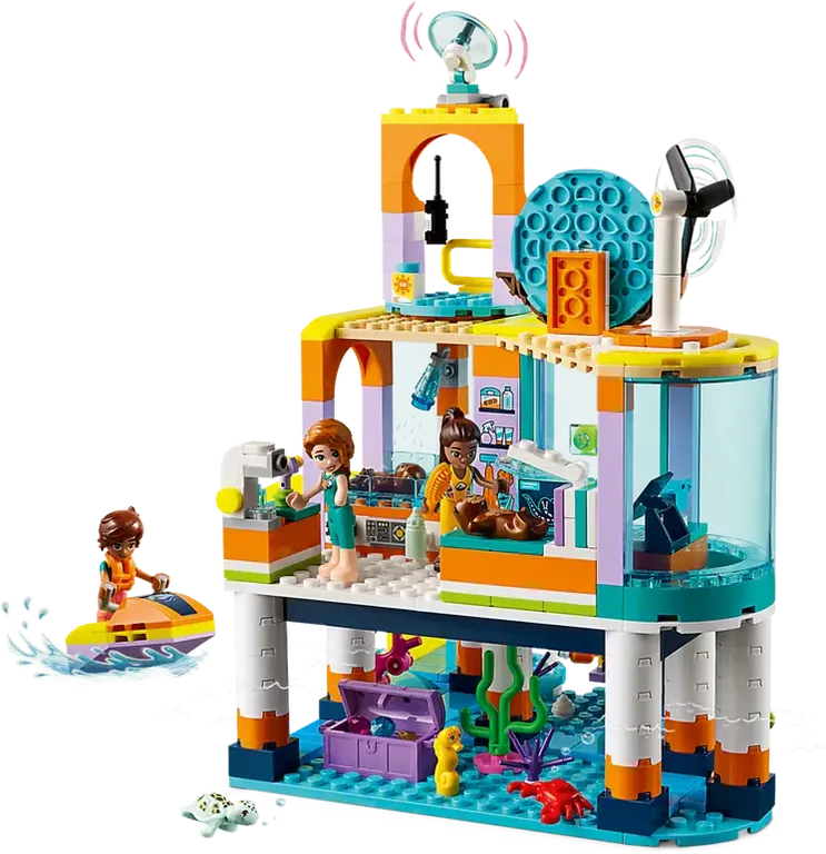 LEGO® Friends Reddingscentrum op zee speelwijze