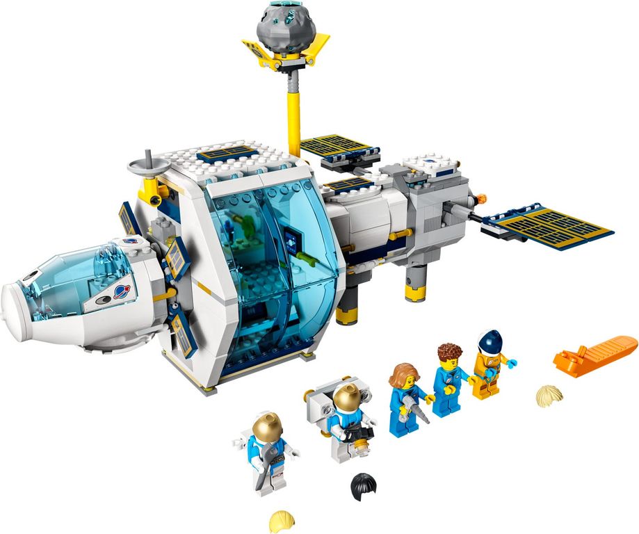 LEGO® City Ruimtestation op de maan componenten