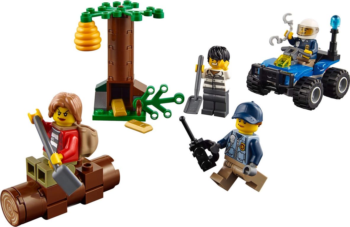 LEGO® City L'évasion des bandits en montagne composants