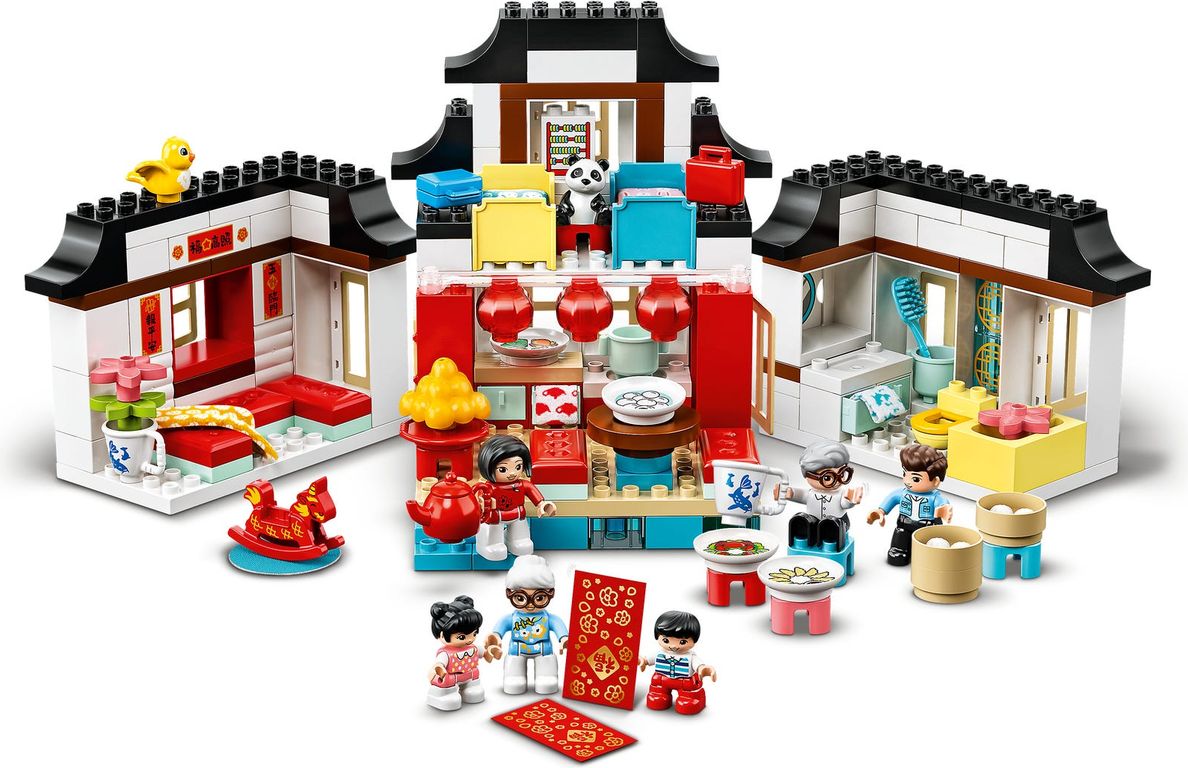 LEGO® DUPLO® Moments d'enfance heureux composants