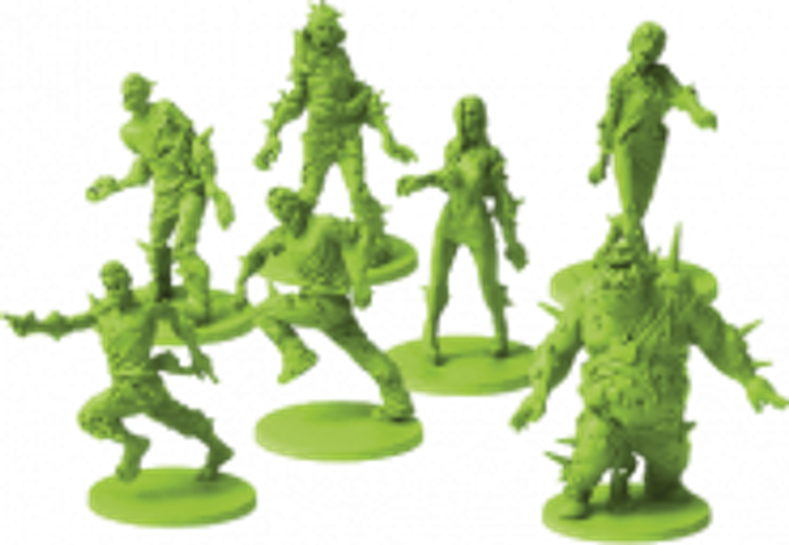 Zombicide Box of Zombies Set #2: Toxic Crowd miniatures