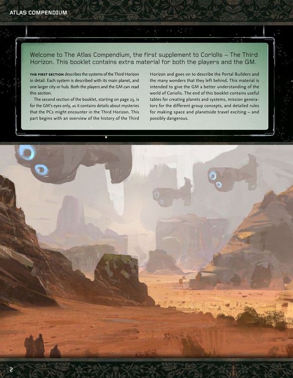 Coriolis: Atlas Compendium manual