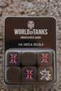 World of Tanks Miniatures Game: U.K. Dice and Decals