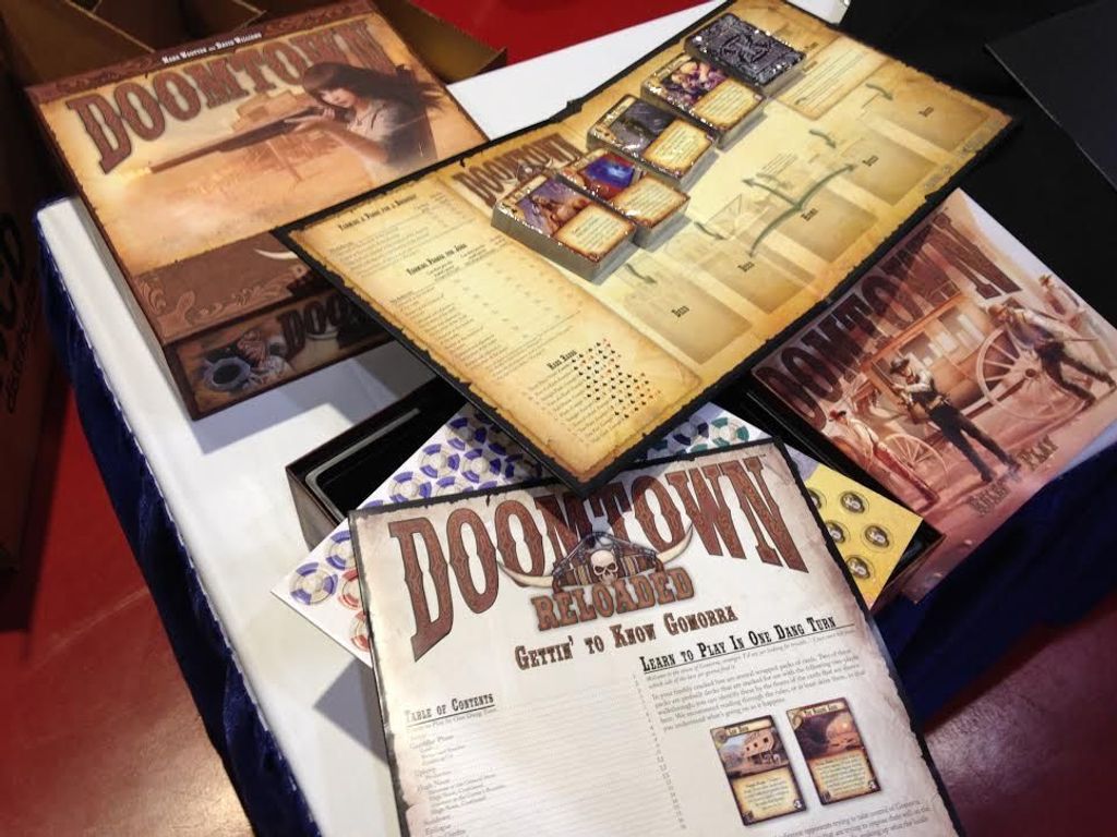 Doomtown: Reloaded components