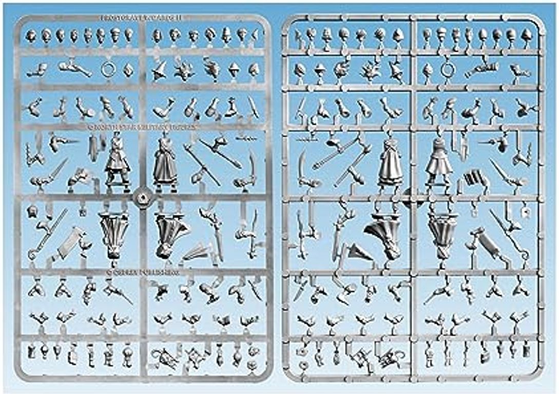 Frostgrave Wizards II components