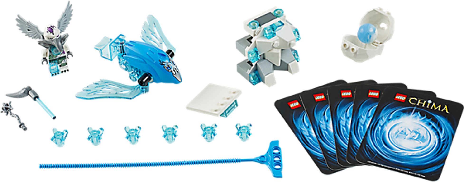 LEGO® Legends of Chima Frozen Spikes components