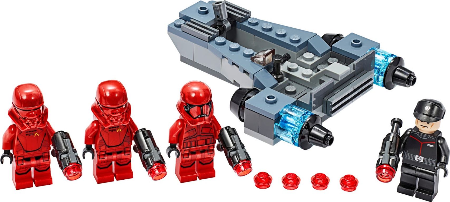 LEGO® Star Wars Coffret de bataille Sith Troopers™ composants