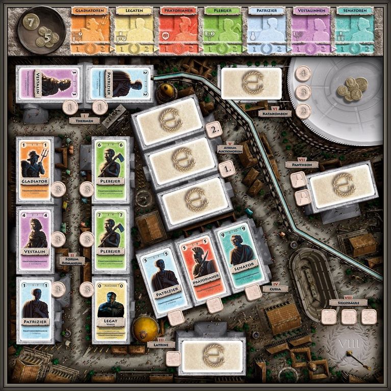 Forum Romanum, Board Game