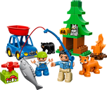 LEGO® DUPLO® La partie de pêche en forêt composants