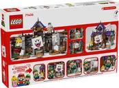 LEGO® Super Mario™ King Boo's spookhuis achterkant van de doos