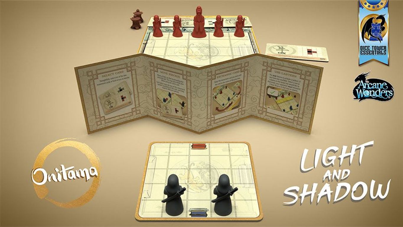 Onitama: Light and Shadow components