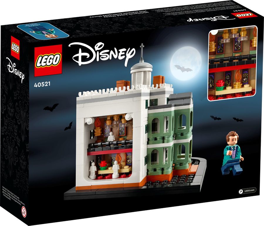 LEGO® Disney Le manoir hanté de Disney miniature dos de la boîte