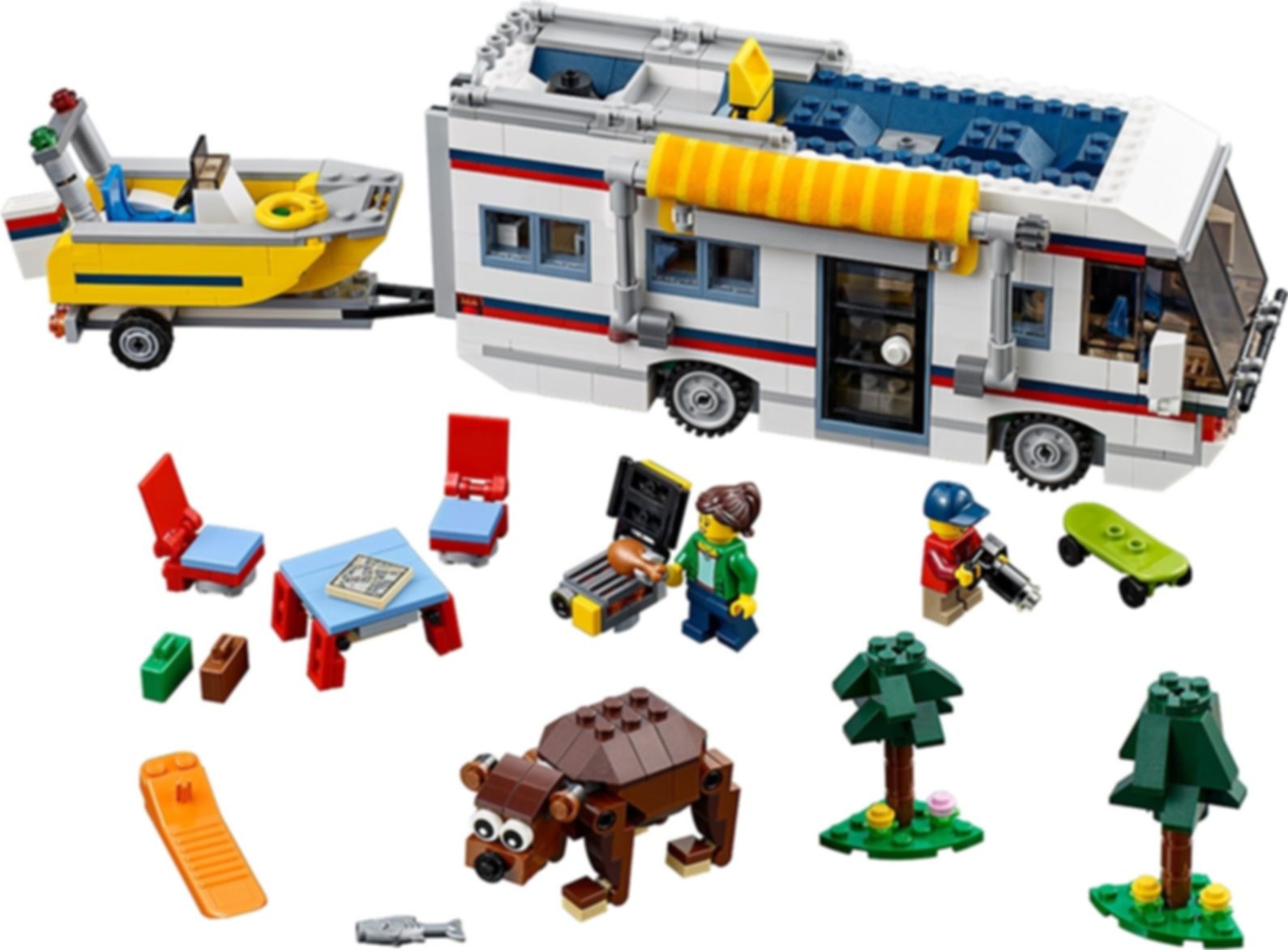 LEGO® Creator Le camping-car composants