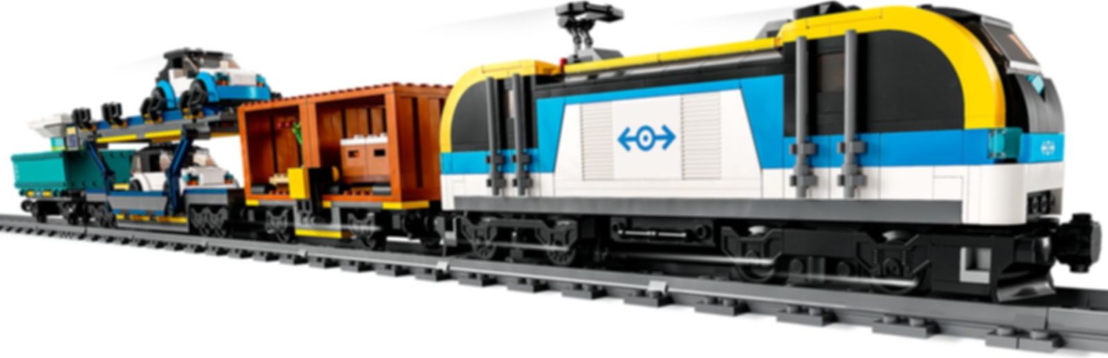 LEGO® City Freight Train components
