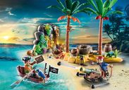 Playmobil® Pirates Pirate Treasure Island with Rowboat