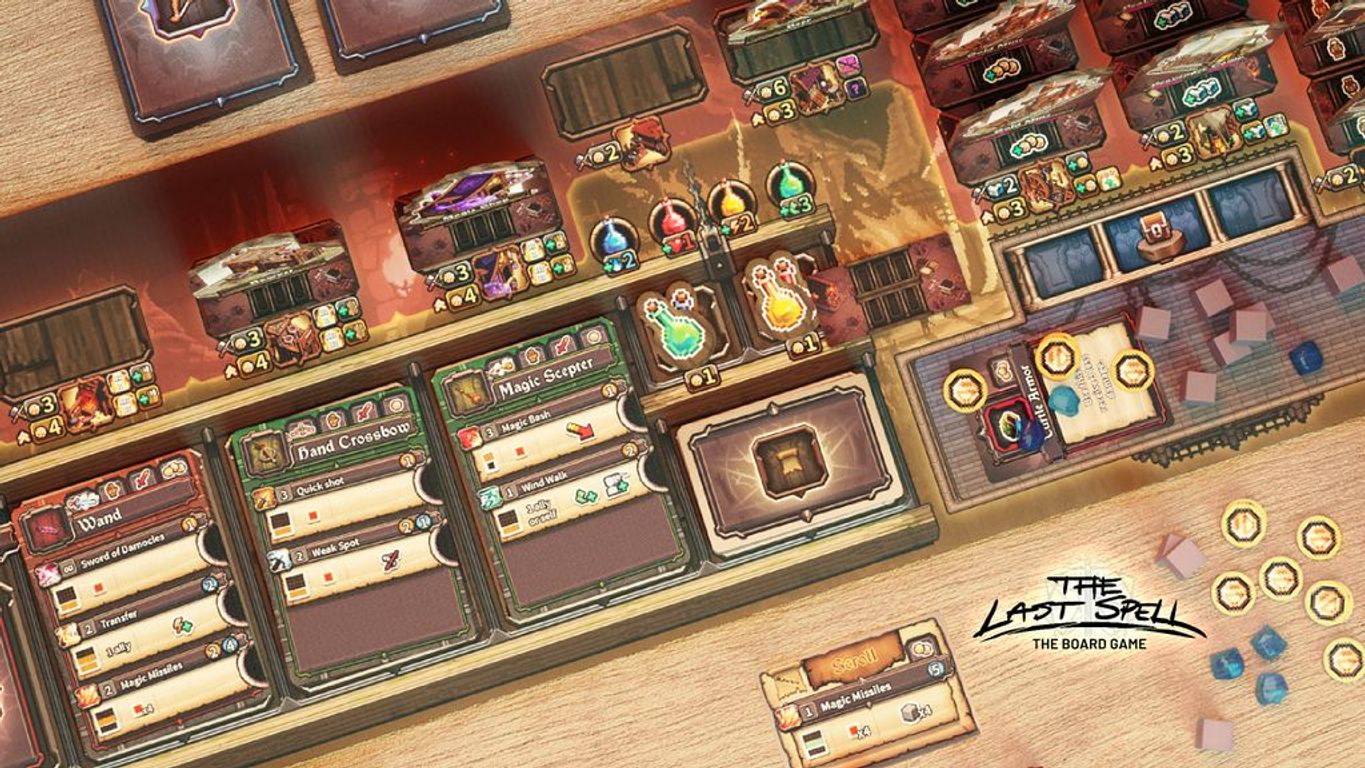 The Last Spell: The Board Game partes