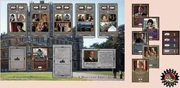 Captured Moments: A Downton Abbey Game components