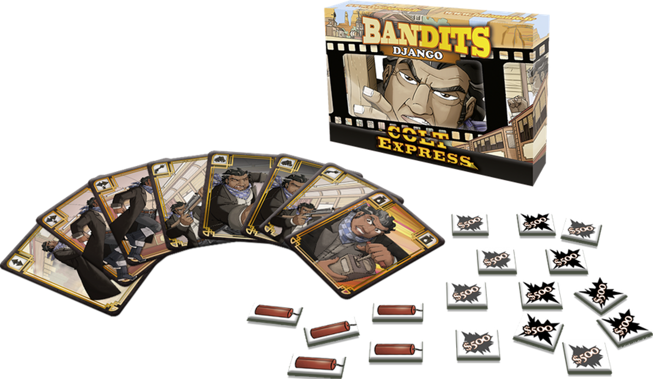 Colt Express: Bandits – Django components