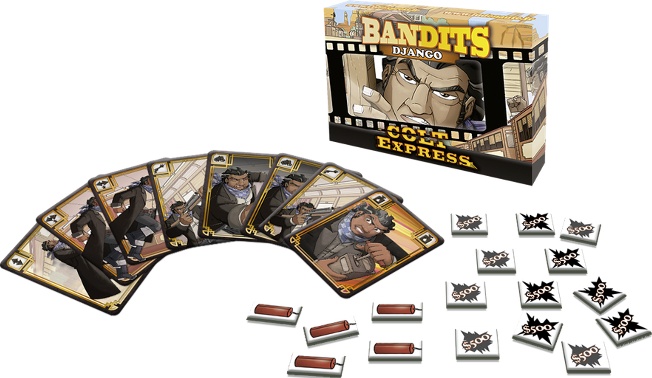 Colt Express: Bandits – Django componenti