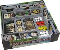 Robinson Crusoe: Adventures on the Cursed Island – Folded Space Insert