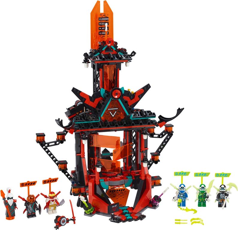 LEGO® Ninjago Empire Temple of Madness components