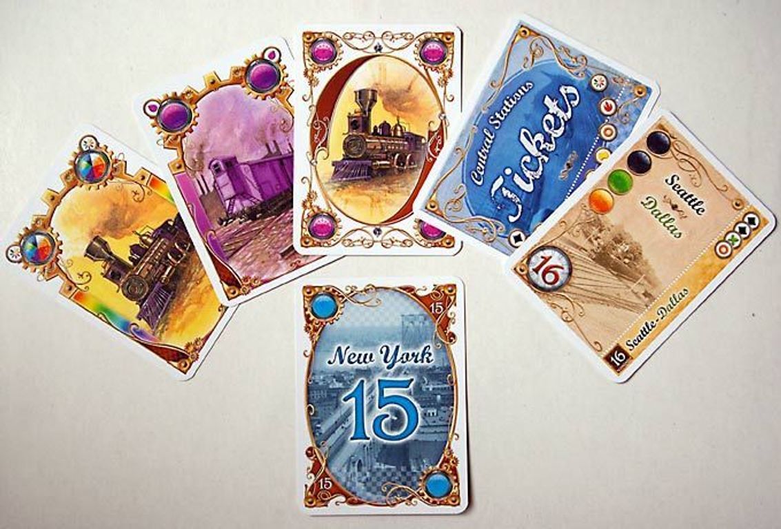 ¡Aventureros al Tren! El Juego de Cartas cartas