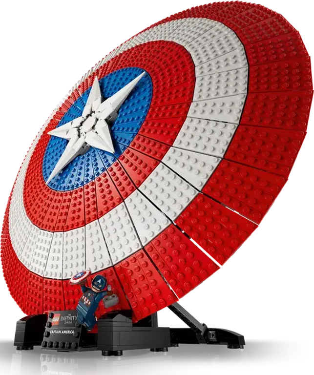 LEGO® Marvel Captain America's Shield components