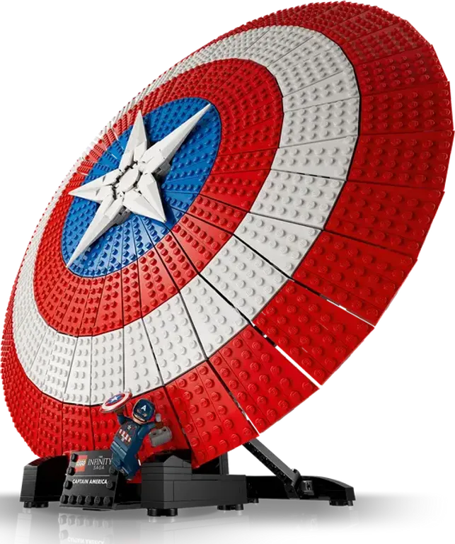 LEGO® Marvel Le bouclier de Captain America composants