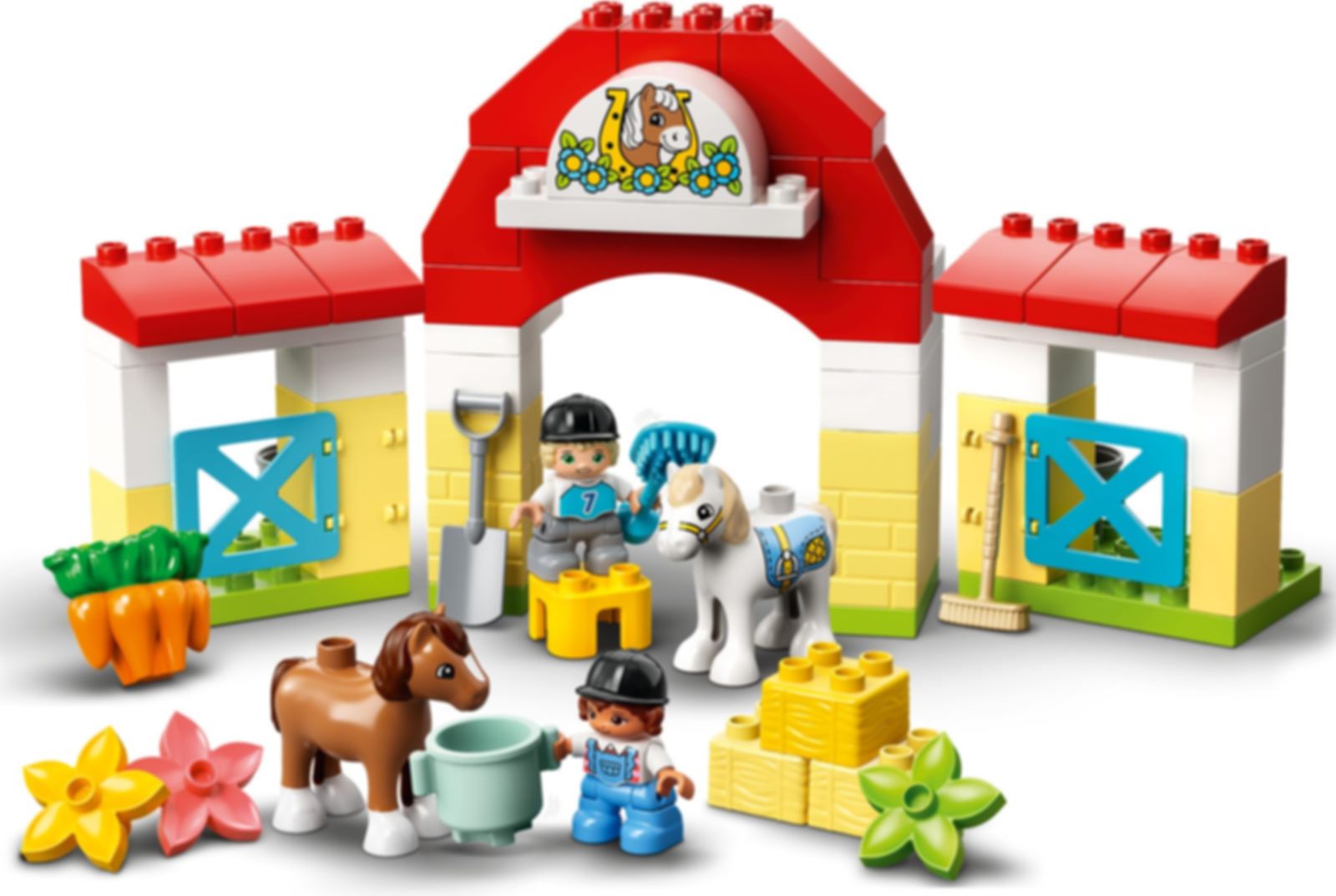 LEGO® DUPLO® Horse Stable and Pony Care gameplay