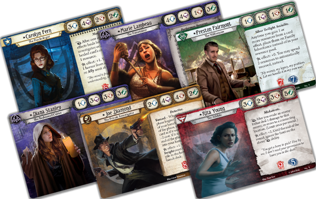 Arkham Horror: The Card Game – The Circle Undone: Campaign Expansion cartas