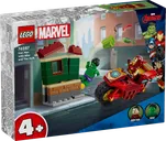 Iron Man con Moto y Hulk
