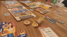 Parks and Recreation Party Game components