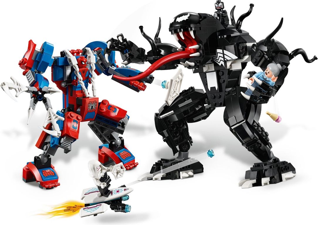 LEGO® Marvel Spider Mecha vs. Venom speelwijze