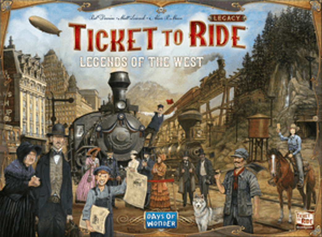 The best prices today for Ticket to Ride Legacy: Legends of the West -  TableTopFinder
