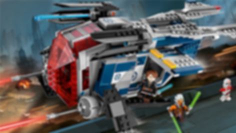 LEGO® Star Wars Coruscant Police Gunship gameplay