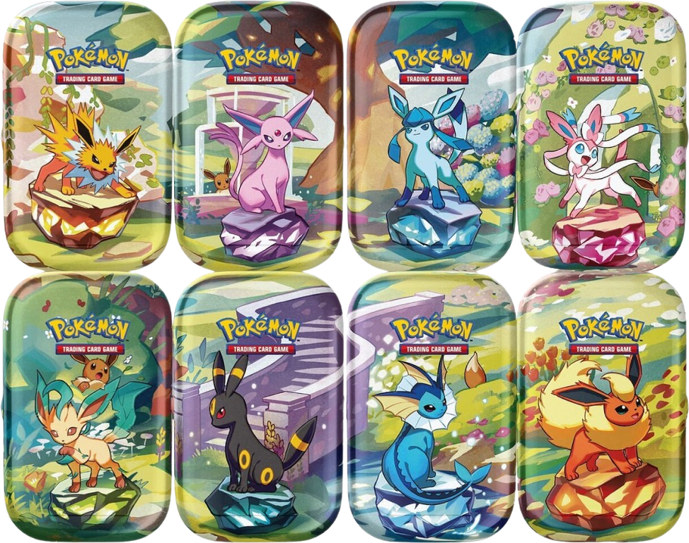 Pokémon TCG: Scarlet & Violet - Prismatic Evolutions Mini Tin box