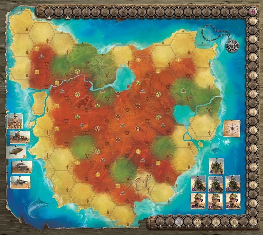 AuZtralia: TaZmania plateau de jeu