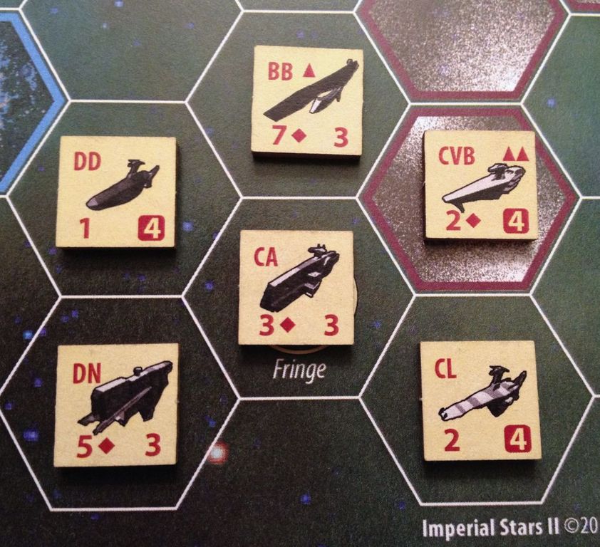 Imperial Stars II components