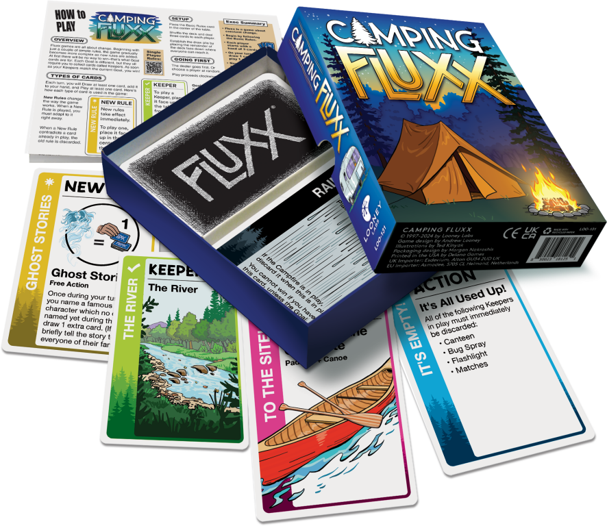 Camping Fluxx componenti