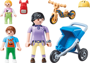 Playmobil® City Life Mother with Children components