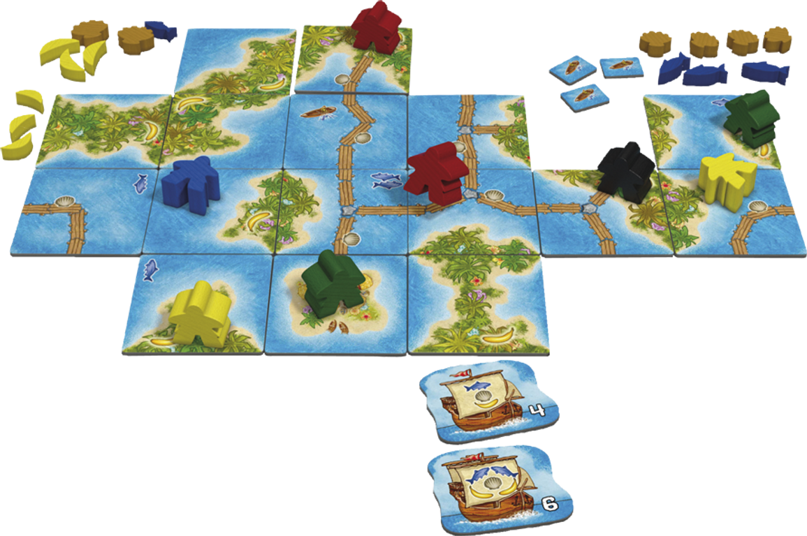 Carcassonne: South Seas gameplay