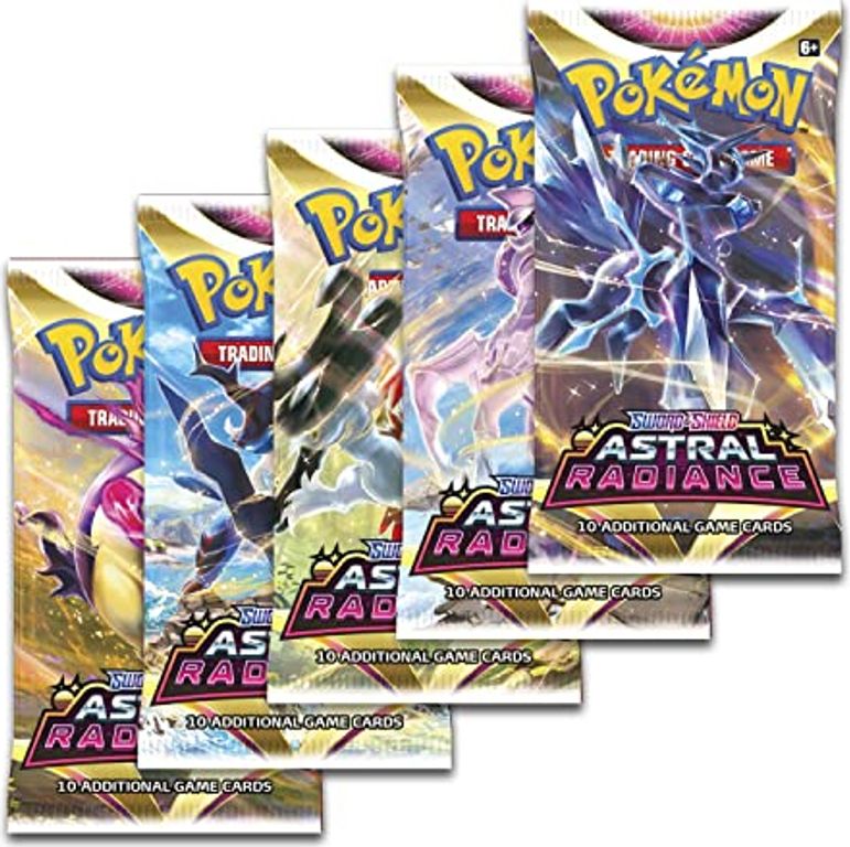Pokémon TCG: Sword & Shield - Astral Radiance Build & Battle Stadium cards